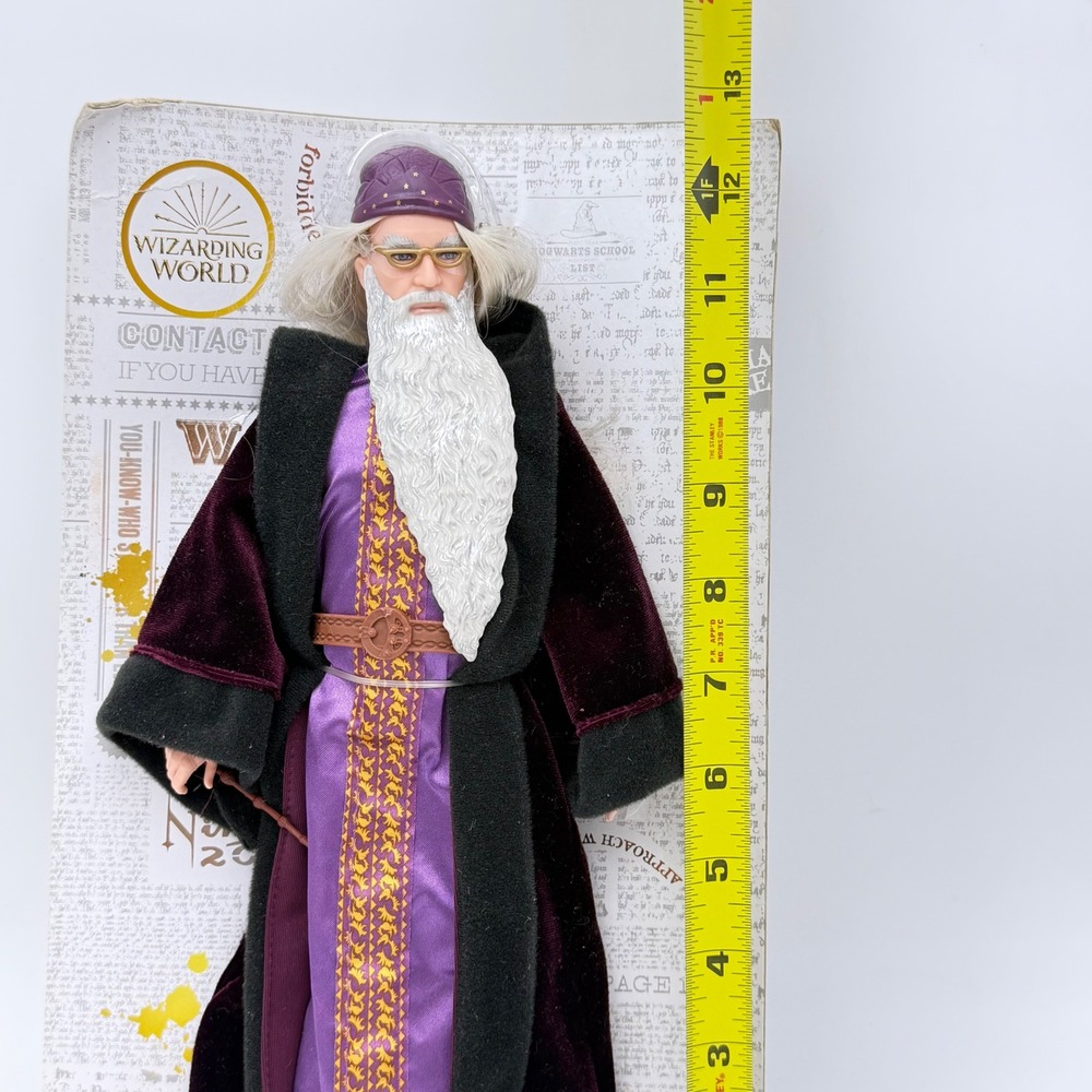 Mattel Harry Potter Albus Dumbledore 12 in Collectible Action Figure Doll New - Picture 4 of 4